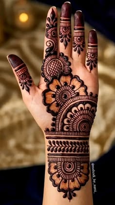 arabic mehndi design