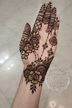 arabic mehndi design