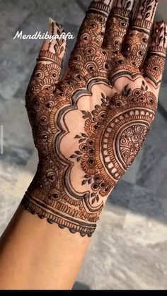 arabic mehndi design