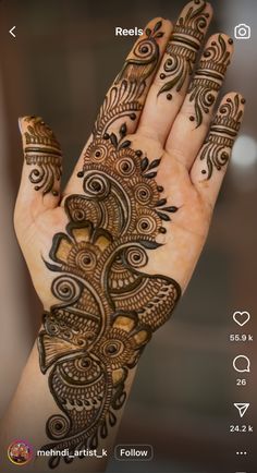 arabic mehndi design