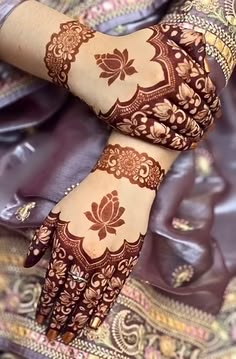 easy stylish full hand mehndi design