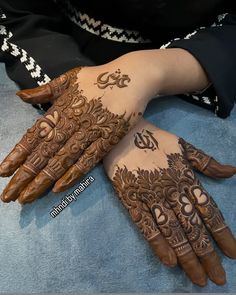 easy simple finger mehndi design