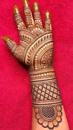 front hand simple mehndi design aesthetic easy and beautiful