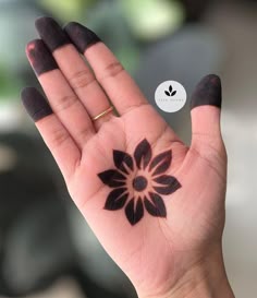 front hand simple mehndi design aesthetic easy and beautiful