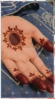 front hand simple mehndi design aesthetic easy and beautiful