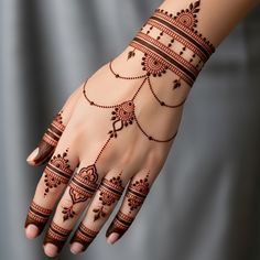13 back hand mehndi design