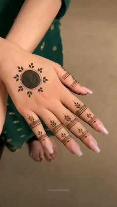 13 back hand mehndi design