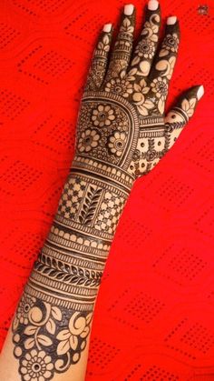 13 back hand mehndi design