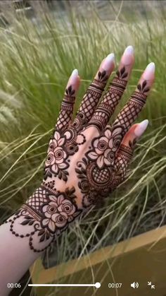 13 back hand mehndi design