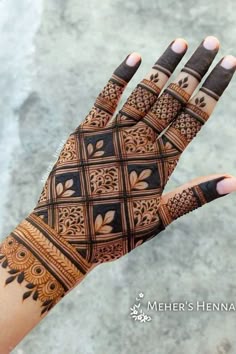 13 back hand mehndi design