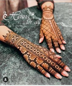 13 back hand mehndi design