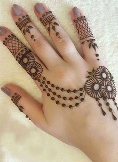 13 back hand mehndi design
