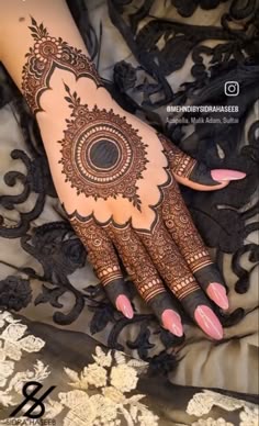 13 back hand mehndi design