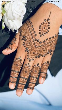13 back hand mehndi design