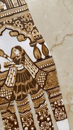 easy mehndi design for karva chauth