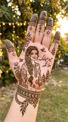 easy mehndi design for karva chauth