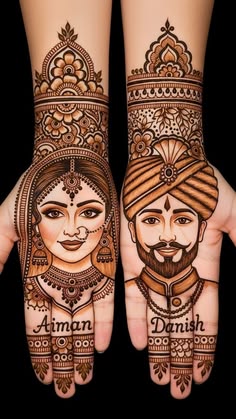 easy mehndi design for karva chauth