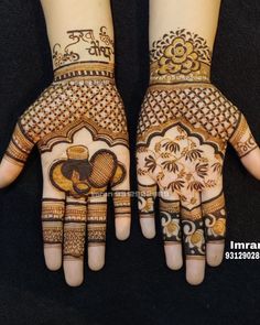 easy mehndi design for karva chauth