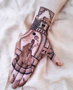 easy mehndi design for karva chauth
