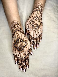 easy mehndi design for karva chauth