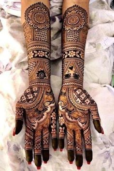 easy mehndi design for karva chauth