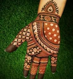 easy mehndi design for karva chauth