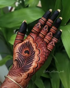 easy mehndi design for karva chauth