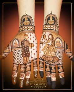 easy mehndi design for karva chauth