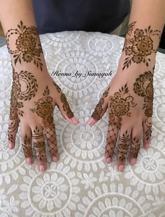 easy mehndi design for karva chauth