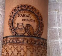 easy mehndi design for karva chauth