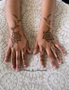easy mehndi design for karva chauth