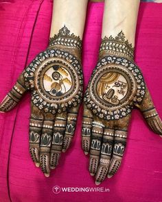 easy mehndi design for karva chauth