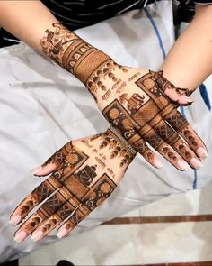easy mehndi design for karva chauth