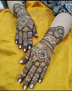 easy mehndi design for karva chauth