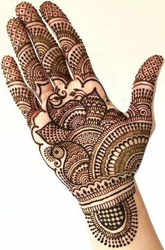 easy mehndi design for karva chauth
