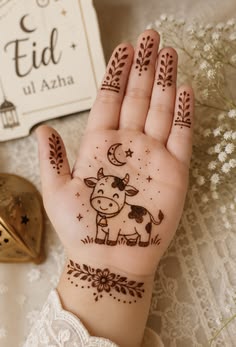 easy mehndi design for kids
