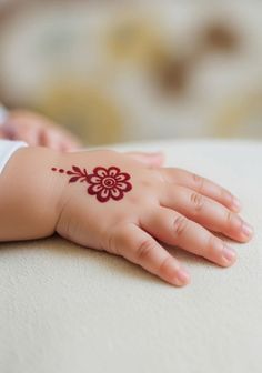 easy mehndi design for kids