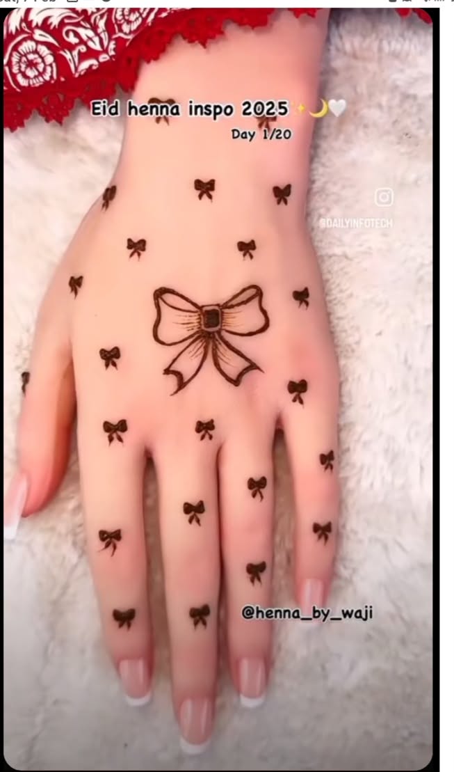 easy mehndi design for kids