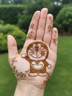 easy mehndi design for kids