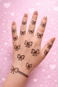 easy mehndi design for kids
