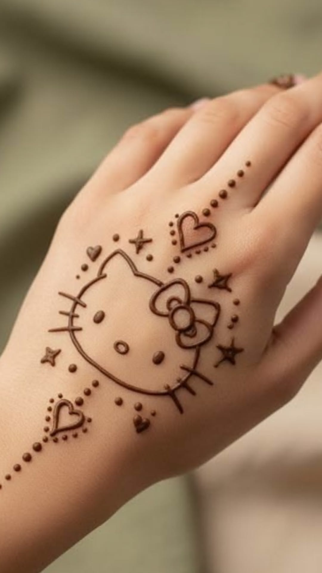easy mehndi design for kids