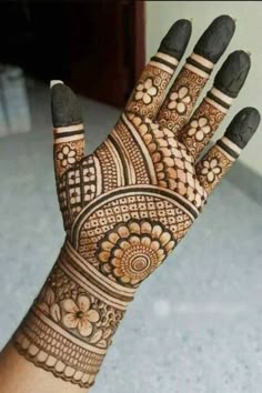 easy mehndi design for kids
