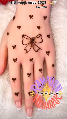 easy mehndi design for kids
