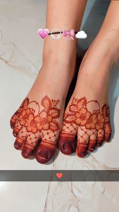 foot mehndi design simple and easy photo