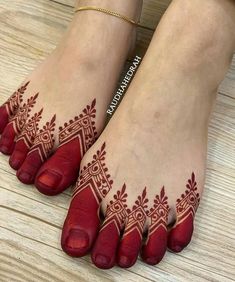 foot mehndi design simple and easy photo