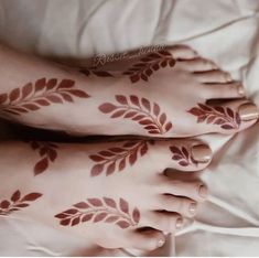 foot mehndi design simple and easy photo