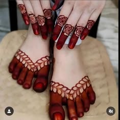 foot mehndi design simple and easy photo