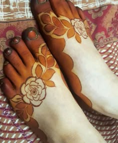 foot mehndi design simple and easy photo