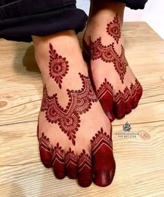 foot mehndi design simple and easy photo