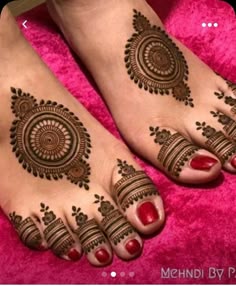 foot mehndi design simple and easy photo